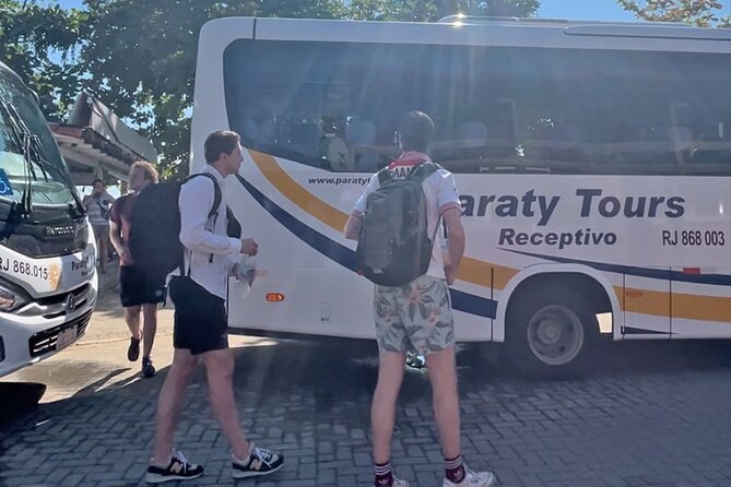 From Ilha Grande: Shared shuttle transfer to Paraty - Communication and timing are the real strengths