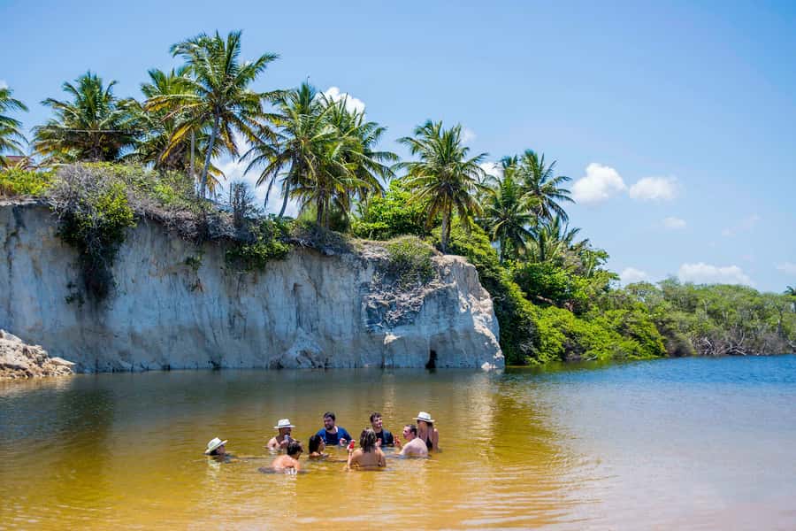 From João Pessoa: Full-Day Southern Coast Beaches Tour - Praia Bela and the meeting of river and sea
