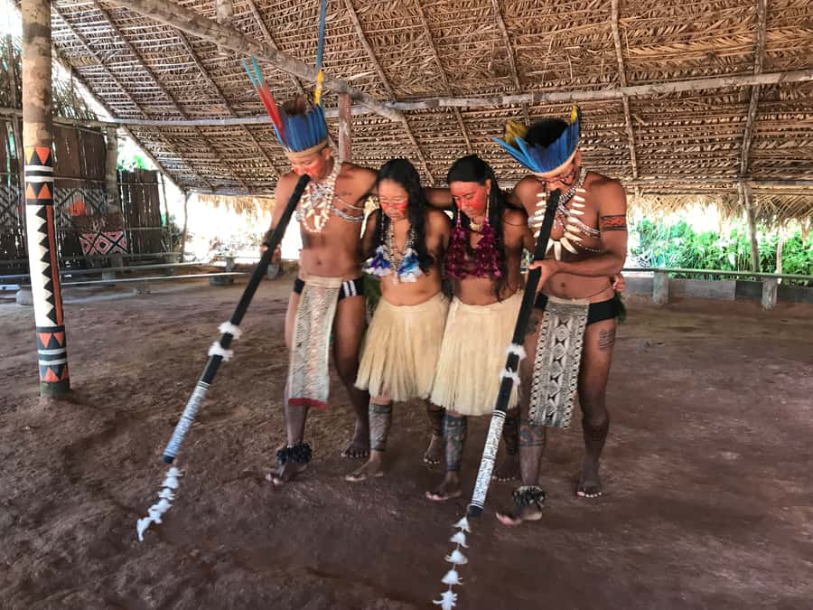From Manuas: Full-Day River Tour - Meeting pink river dolphins in the open river