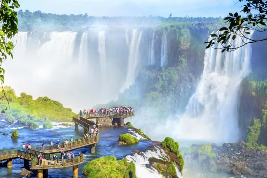 From Puerto Iguazu: Brazilian Side of the Falls with Ticket - The visitor station: useful, but not the main event