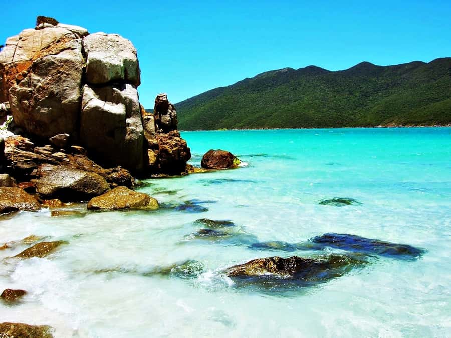 From Rio: Arraial do Cabo - The Brazilian Caribbean Daytrip - Three water stops and the view from the sea