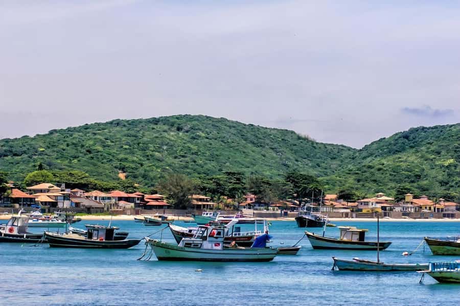From Rio: Buzios Beaches Day Trip with Boat Ride and Lunch - Azeda and Azedinha: bright water, small beaches