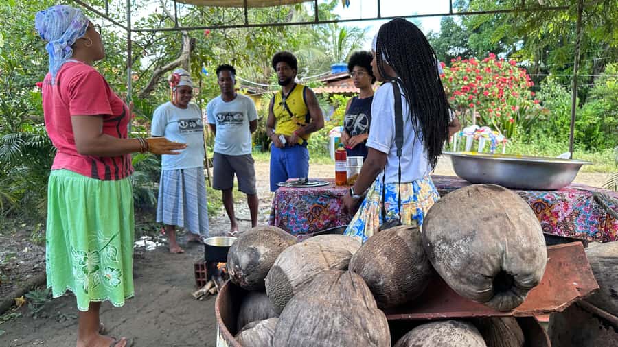 From Salvador: Quilombo Heritage Daytrip with Lunch - The rural road toward Quilombo Kaonge