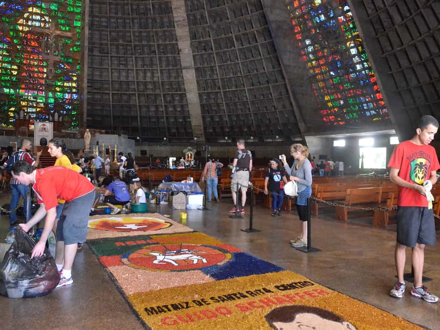 Full-Day City Sightseeing Tour in Rio de Janeiro - The Metropolitan Cathedral’s unusual interior
