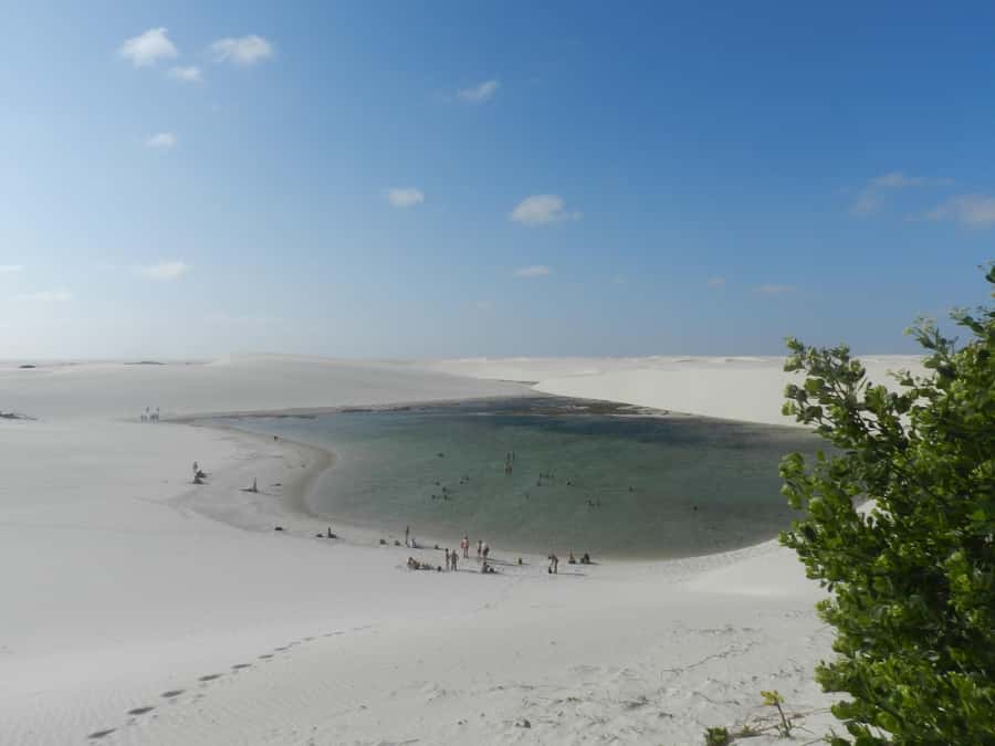 Full-day excursion Lencois Marnahenses, Lagoa Azul & Lagoa Bonita combined - Climbing to Lagoa Bonita