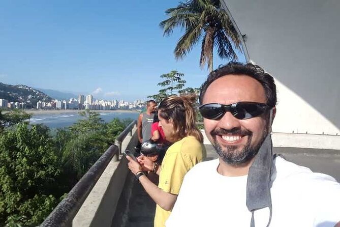 Full Day Private Beach Tour Santos & Guarujá – Combine Culture, History & Beach - Monte Serrat and the first big view over Santos