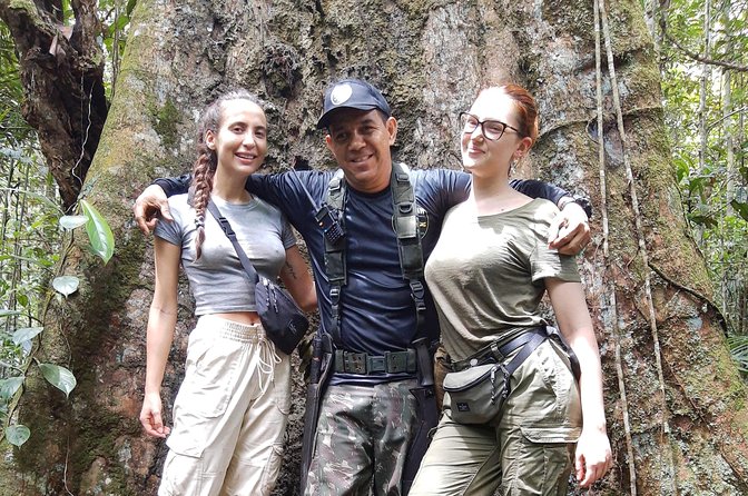 FULL DAY TOUR - Jaguar Jungle Survival - Amazon Rainforest - From Manaus - Walking with guides in front and behind