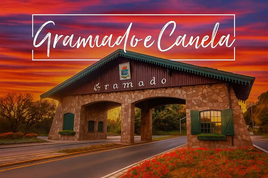 Gramado and Canela: Private Daytour from Porto Alegre - Gramado center and its European-style atmosphere