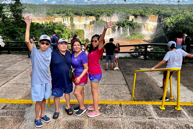 Helicopter Flight +Iguaçú Waterfalls+Bird Park+Boat Trip - The boat ride beneath the spray