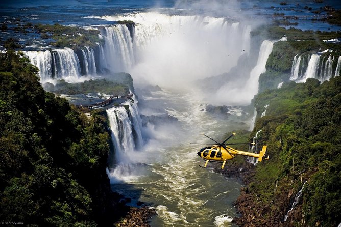 Helicopter flight over Iguazu Falls - What Happens at the 8:00 a.m. Pickup