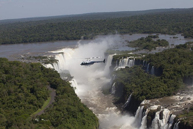 Helicopter flight over Iguazu Falls - At Iguazu Falls, The Main Event