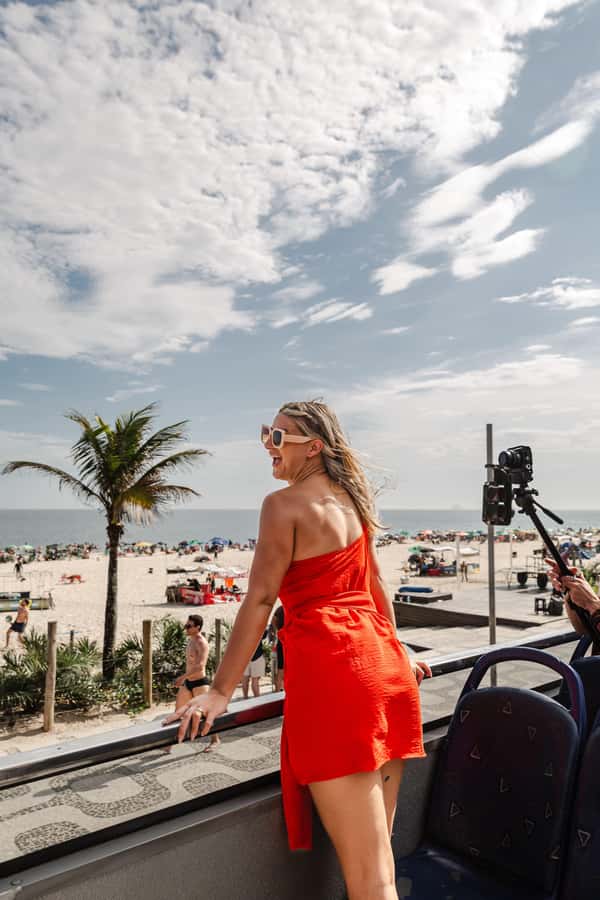 Hop-ON Hop-OFF Sightseeing Bus in Rio de Janeiro - Rio Samba Bus - Heat, seating, and what to bring