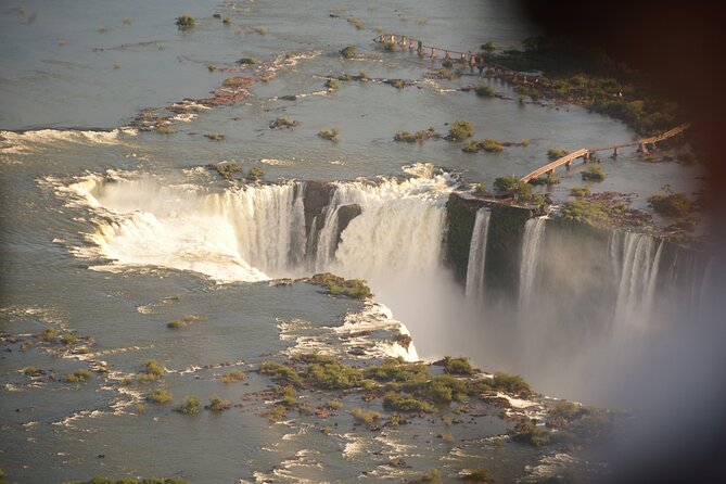 Iguassu Falls Brazilian and Iguassu Falls ARG with the Passeio Tur - The Brazilian side: the broad introduction