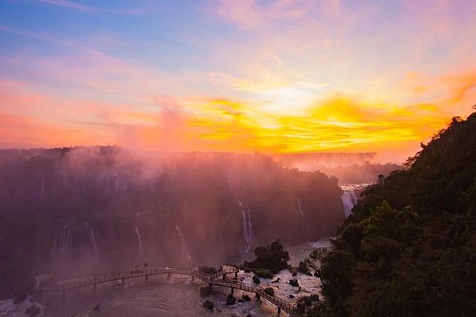 Iguassu Falls - Brazilian Side With Ticket - Walking the 1,200-meter Brazilian falls trail