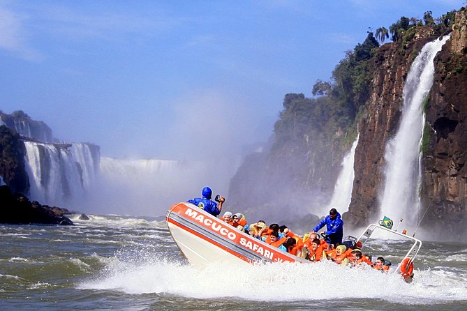 Iguassu Falls Combo Tour: Visit to the Brazilian side and Waterfall Boat Ride - The Macuco Falls walk is short but worthwhile