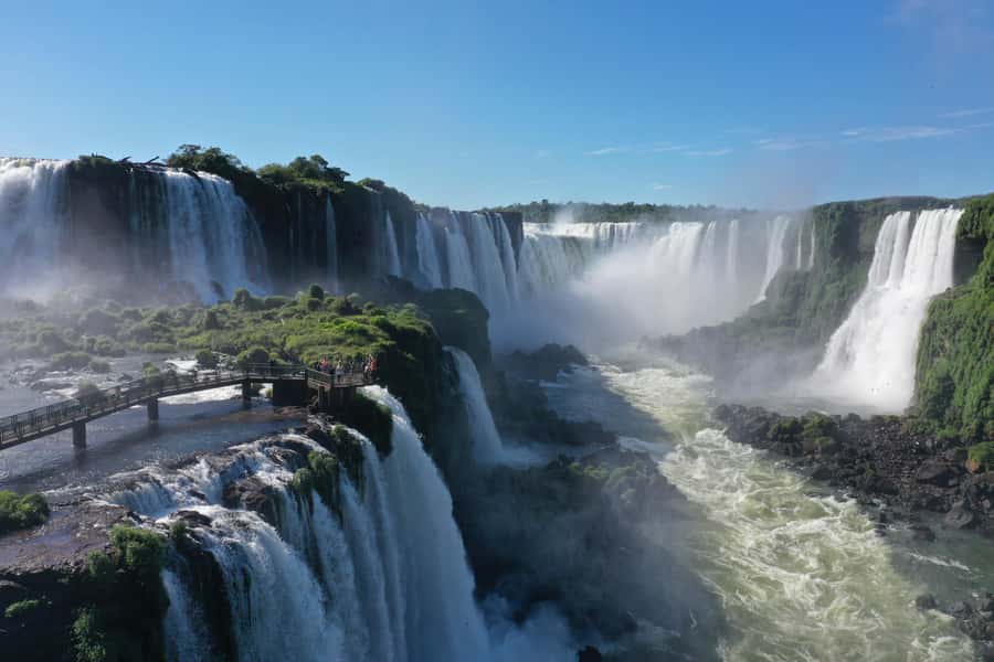 Iguassu Waterfalls: 1 Day Tour Brazil and Argentina's sides - Brazil’s shorter trail and the big picture