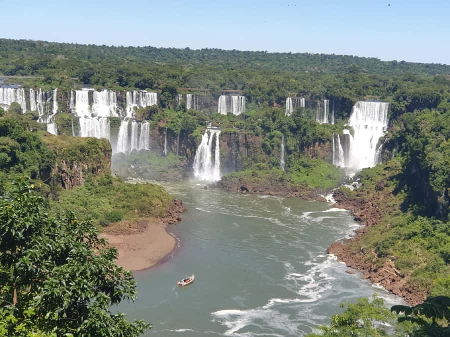 Iguazu Falls: 2-Day Combo to Argentine/Brazilian/Bird Park - Brazilian Iguazu Falls: the wide view