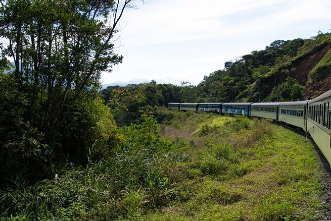 Island of Honey with train - Lunch Before the Morretes Train