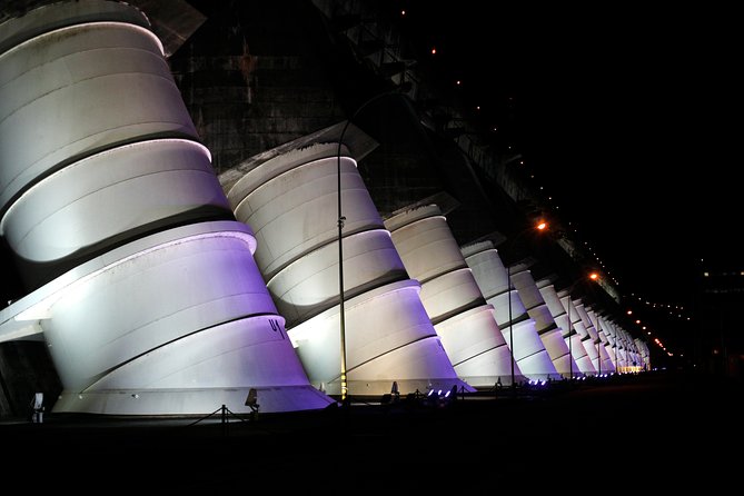 Itaipu Iluminated - The engineering is hard to miss