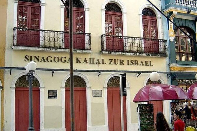 Jewish Tour Recife and Olinda Jewish Presence SEC XVI, XVII and XX - Kahal Zur Israel Synagogue and the central visit