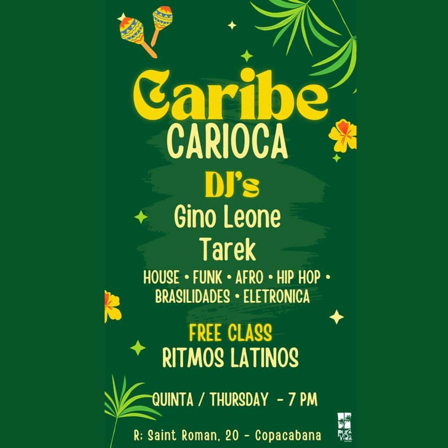Latin Music Dance Class + DJs + 2 Free Drinks - DJ warm-up with Latin, African, Brazilian, and funk music