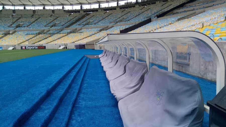 #Maracanã - The field, interview room, and behind-the-scenes access