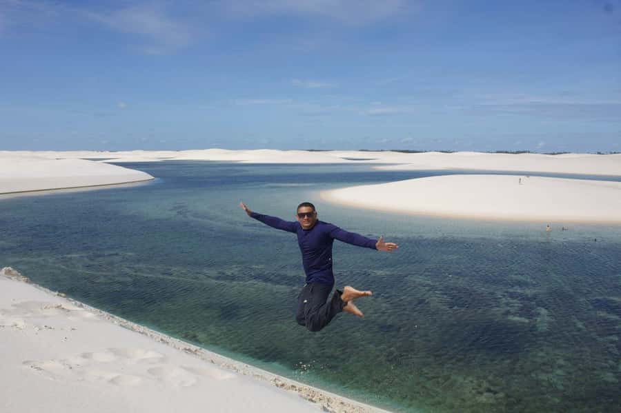 Morning tour at Lençóis Maranhenses (Lagoa Azul) - Two lagoons and about 30 minutes in each