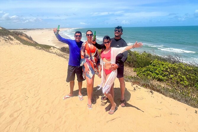 Morro Branco Beach - The viewpoint, craft stalls, and small extras