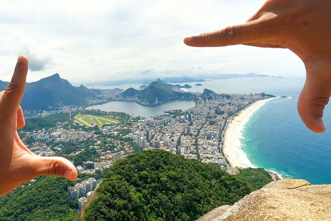 Morro Two Brothers Trail, during the day and sunset in Vidigal - Starting at Vidigal Square