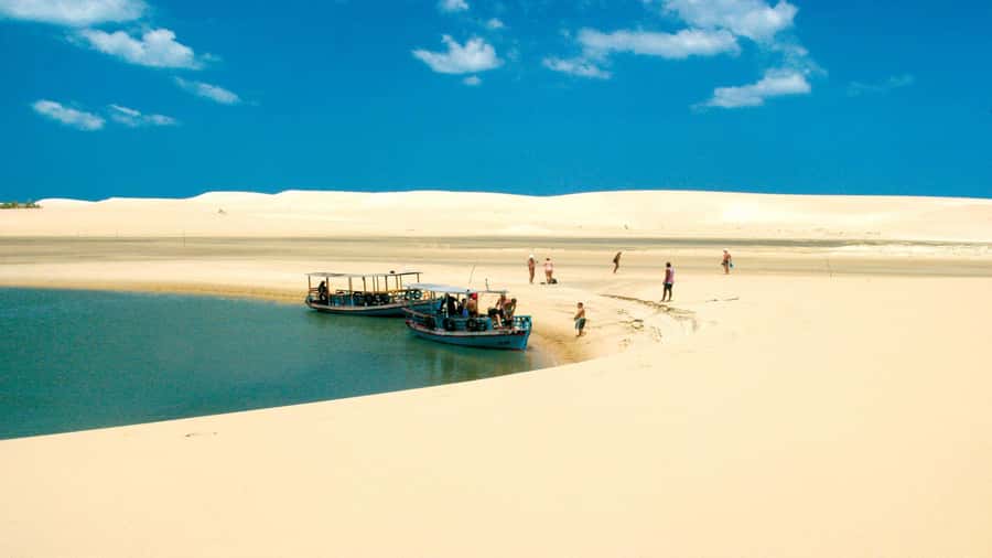 Natal: Tour to Galinhos - Reaching Galinhos by boat