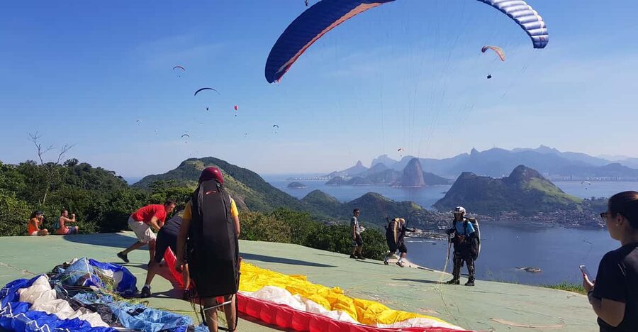 Niterói: Paragliding Experience with GoPro Photos and Video - GoPro photos, video, and the memory of takeoff