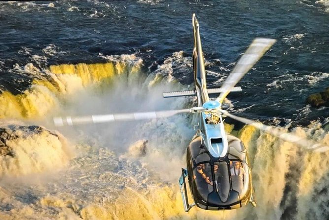 Panoramic Helicopter Flight over Iguassu Falls - Weather and the risk of cancellation