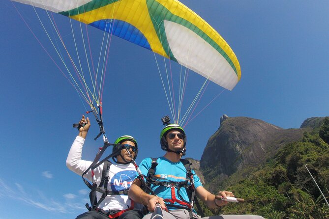 Paragliding included Pick up and drop off from your hotel. - Starting in Tijuca Forest and São Conrado