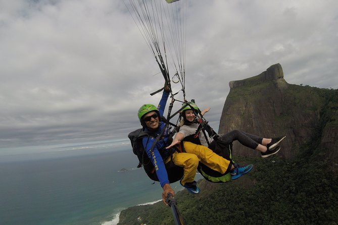 Paragliding included Pick up and drop off from your hotel. - Pedra Bonita: paperwork, training, and takeoff