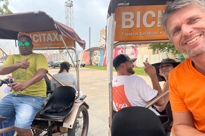 Pedicab Tour of the Historical City Centre in Rio De Janeiro - Why a pedicab works well in central Rio