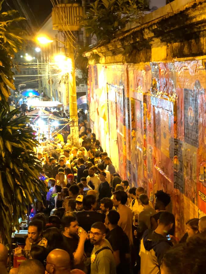 Pedra do Sal: Live Samba Night with Local Guide & Drink - Meeting at R. Sacadura Cabral, 75