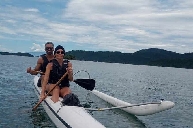 Private Hawaiian Canoe Experience in Paraty - Stop one: Ilha da Bexiga