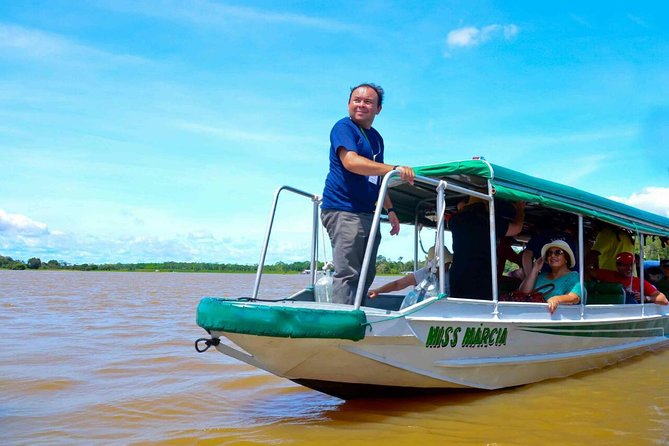 Private River Tour by Speedboat in the Amazon, Lily Pads & Nature - The Meeting of the Waters, where two rivers run side by side