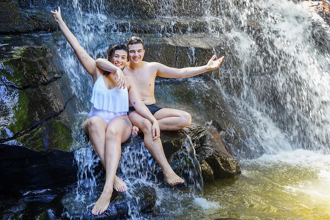 PRIVATE SUV Tour Tijuca Forest, hiking & waterfalls + photos - Vista Chinesa and the descent through Horto