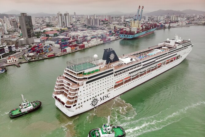 Private Tour: Itajai and Camboriu - Meeting your guide at the Itajaí cruise terminal