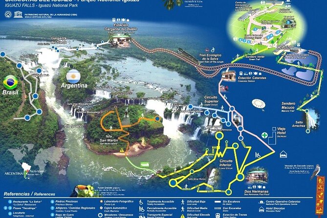 Private tour of Iguacu Falls Brazil and Argentina 1 day. - What the private price really buys you
