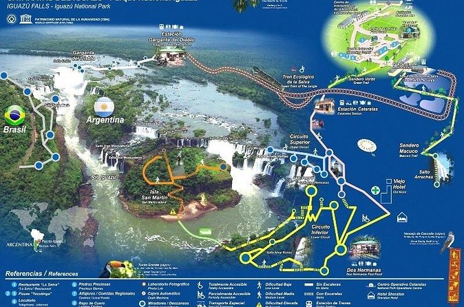 Private tour of Iguacu Falls Brazil and Argentina 1 day. - The guide and vehicle are the heart of the day