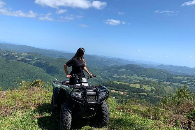 Quadricycle Tour to the Hills with Off Road 15km - 2 people - Key points at a glance