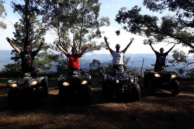 Quadricycle Tour to the Hills with Off Road 15km - 2 people - Morro Pelado and the first open views