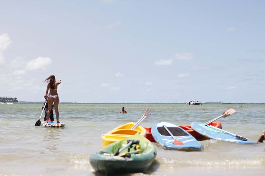 Recife: Carneiros Beach Day Tour - Stand up paddle boarding for an active hour