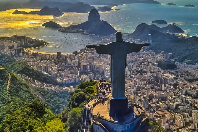 Rio: 25 minute helicopter flight with Christ the Redeemer and Beaches - Christ the Redeemer from a new angle
