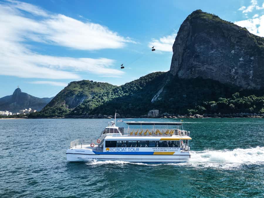Rio: Boat Tour of Guanabara Bay - Starting at Marina da Glória