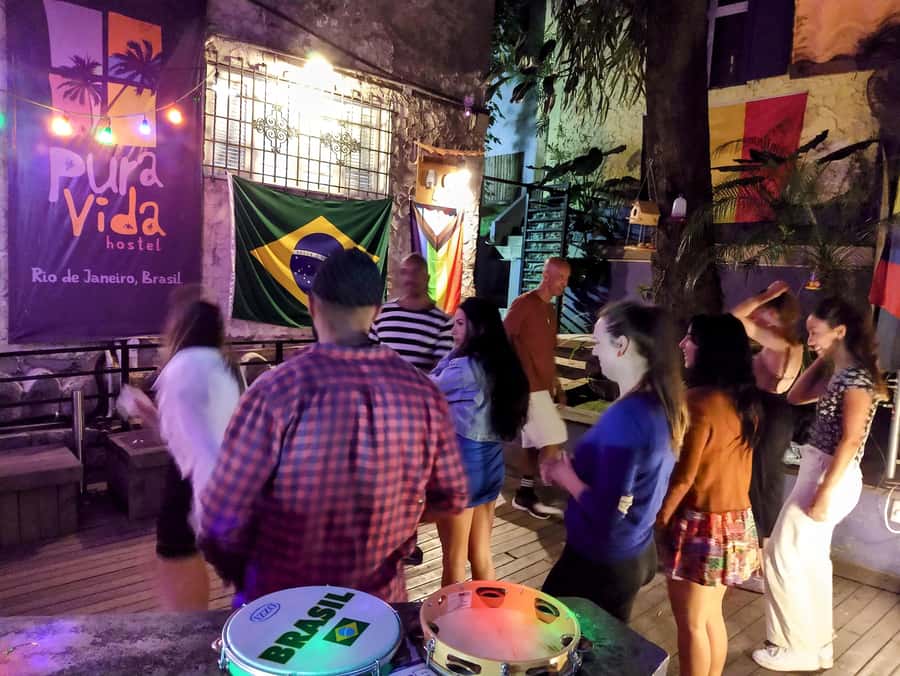 Rio: Caipirinha Workshop and Samba Class - The caipirinha workshop begins around 7:30pm