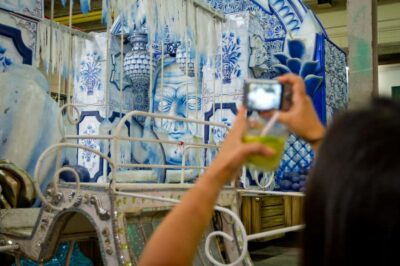 Carnival Backstage Tour at Samba City with Cocktail