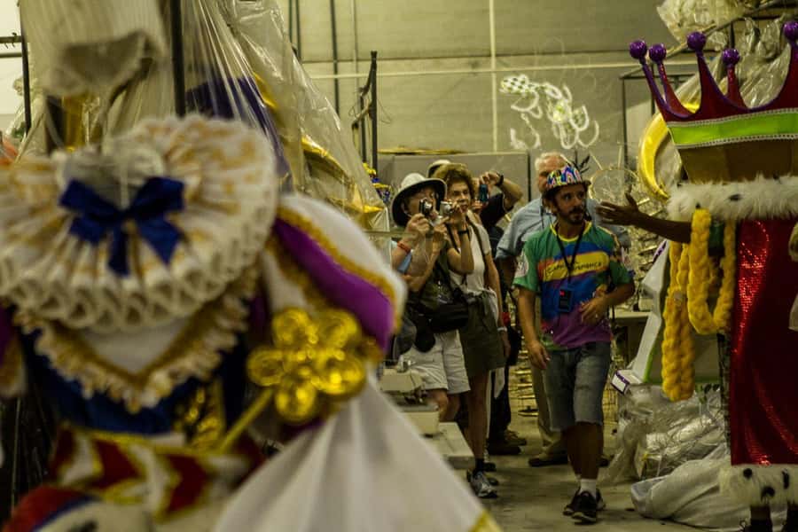 Rio: Carnival Backstage Tour with Cocktail included - Key points at a glance